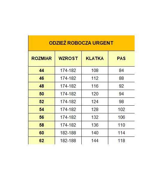 SPODNIE DO PASA URG -741 - URGENT