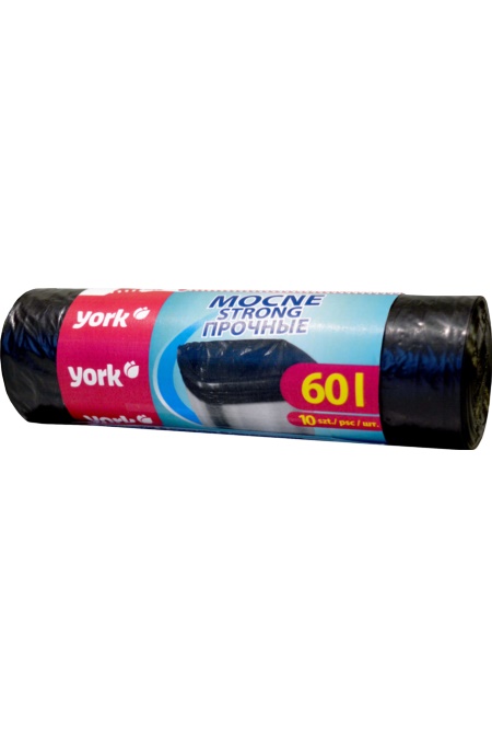 WORKI NA ŚMIECI MOCNE 60L / 10 SZT - YWORMOC60L